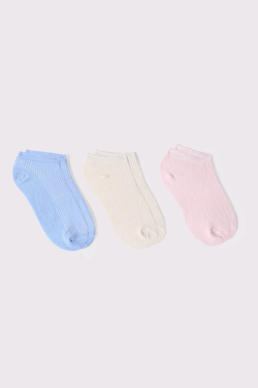 Pack of 3 No Show Socks - Cougar Clothing
