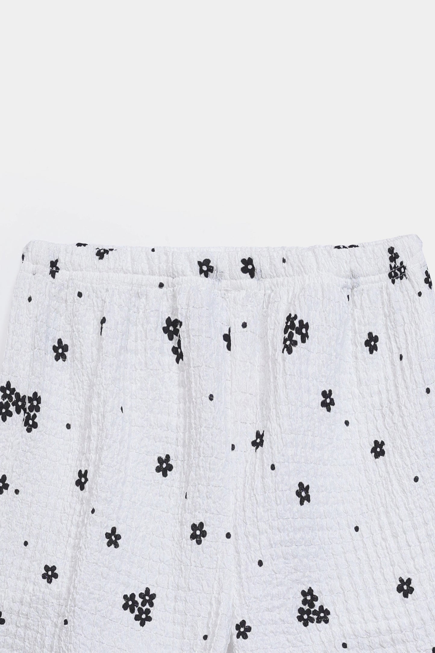 Printed Crush Cotton Shorts - Cougar Clothing