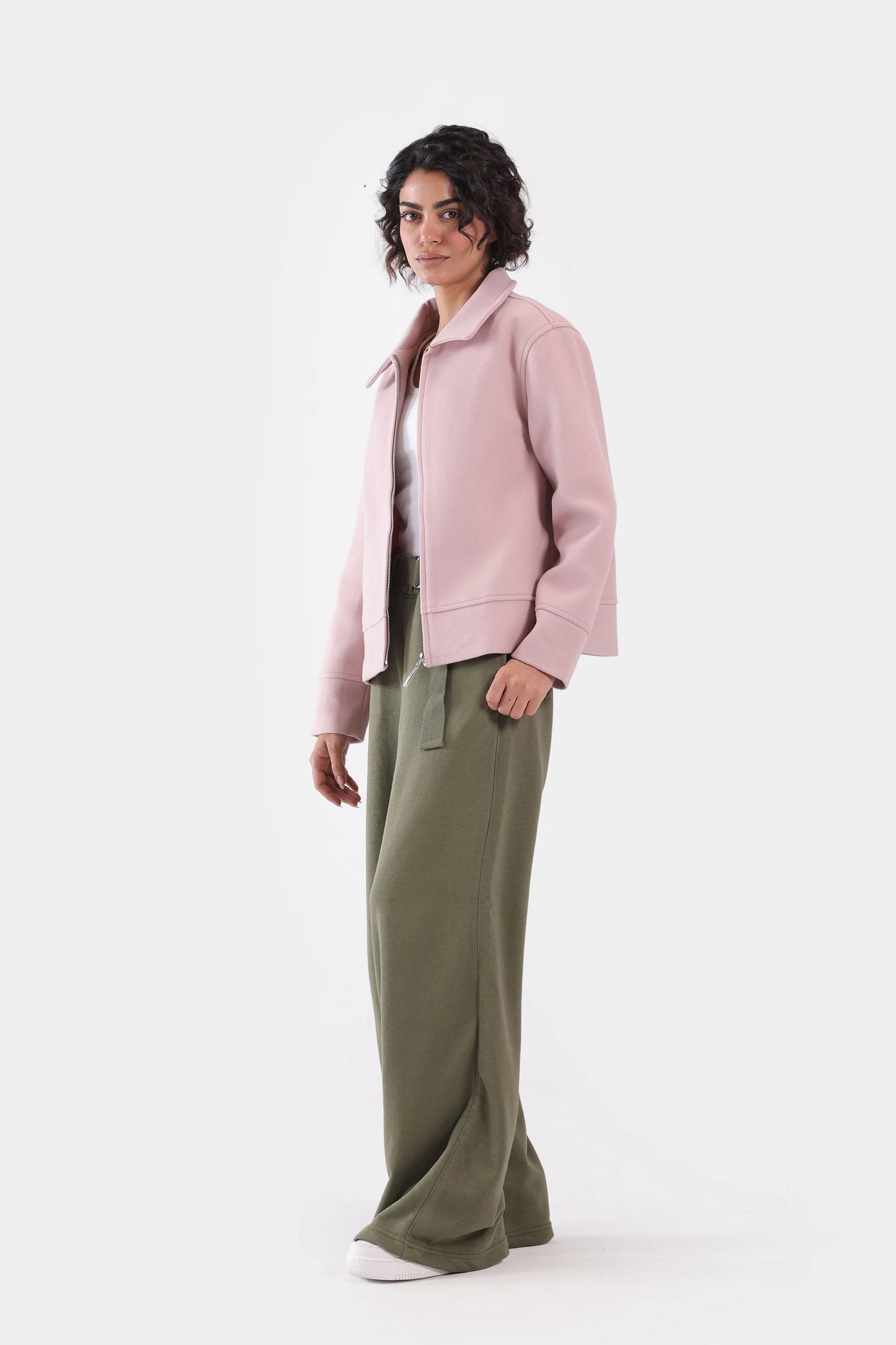 Tweed Zipper Jacket - Cougar Clothing