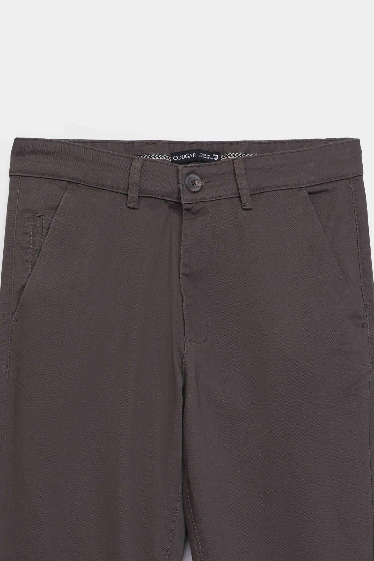 Straight Twill Chino Pants - Cougar Clothing