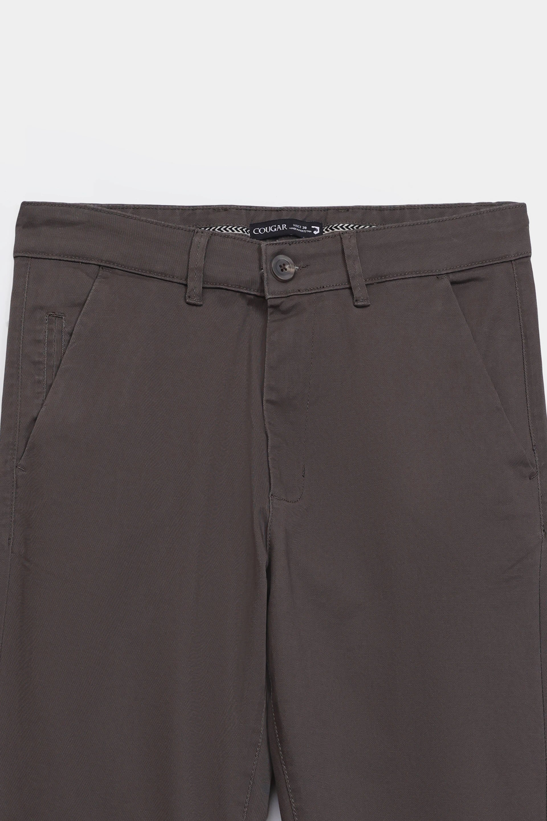 Straight Twill Chino Pants - Cougar Clothing