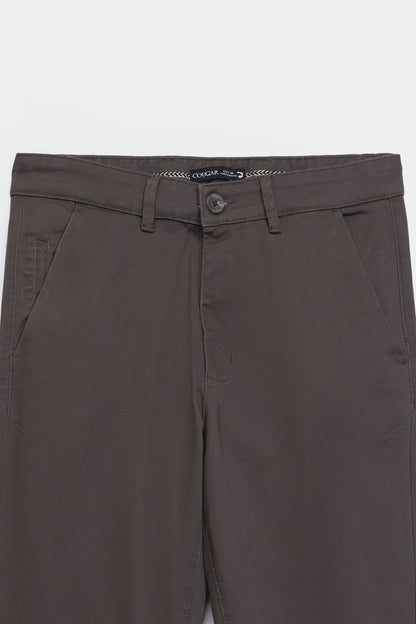 Straight Twill Chino Pants - Cougar Clothing