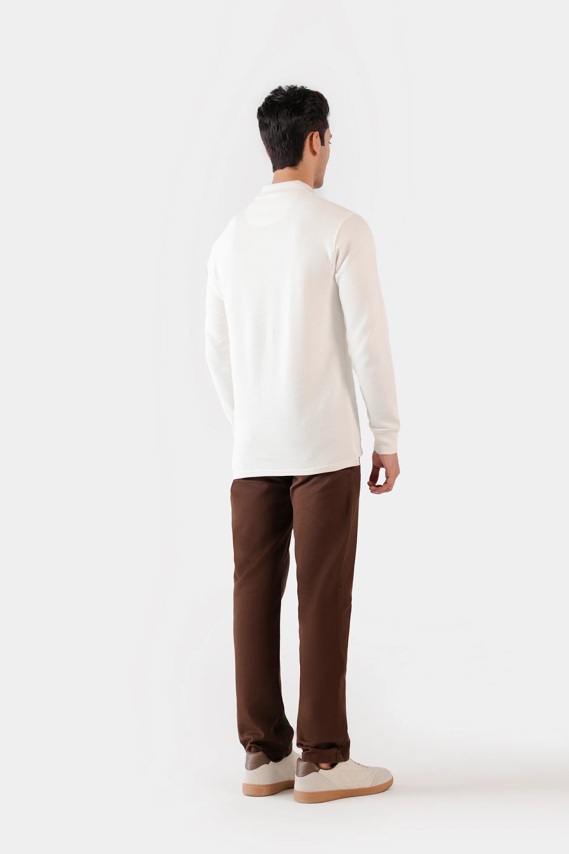 Quarter Zip Ottoman Polo - Cougar Clothing