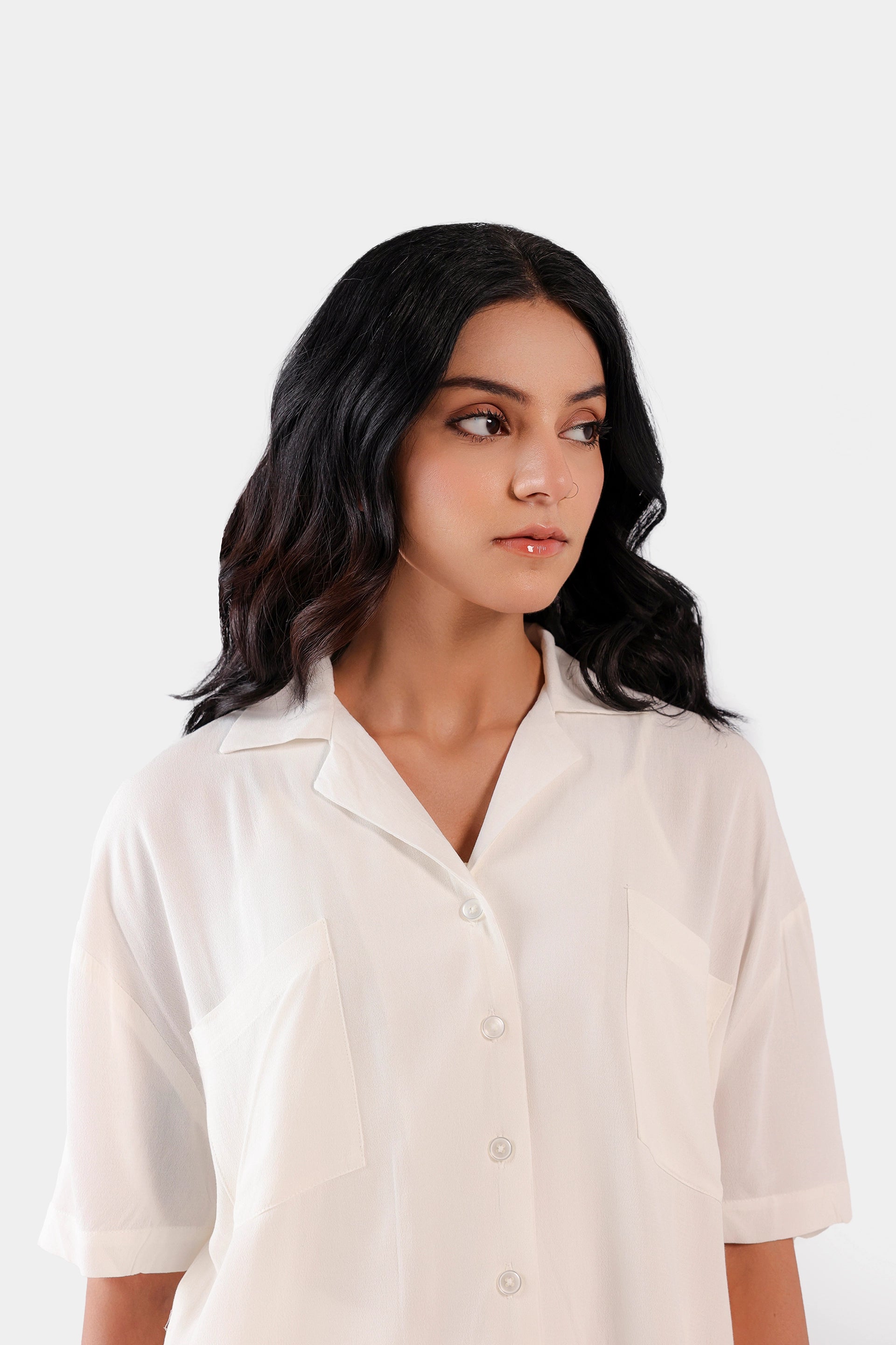 Shirt With Patch Pockets - Cougar Clothing