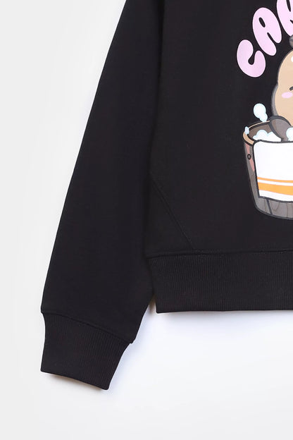 Character Print Sweatshirt - Cougar Clothing