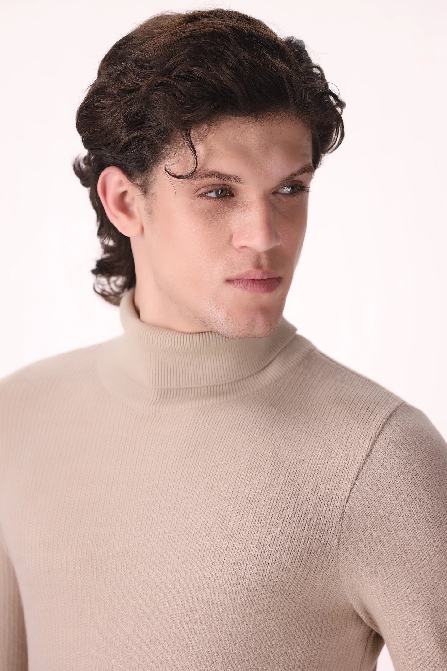 Extra Fine Roll Neck Sweater - Cougar Clothing