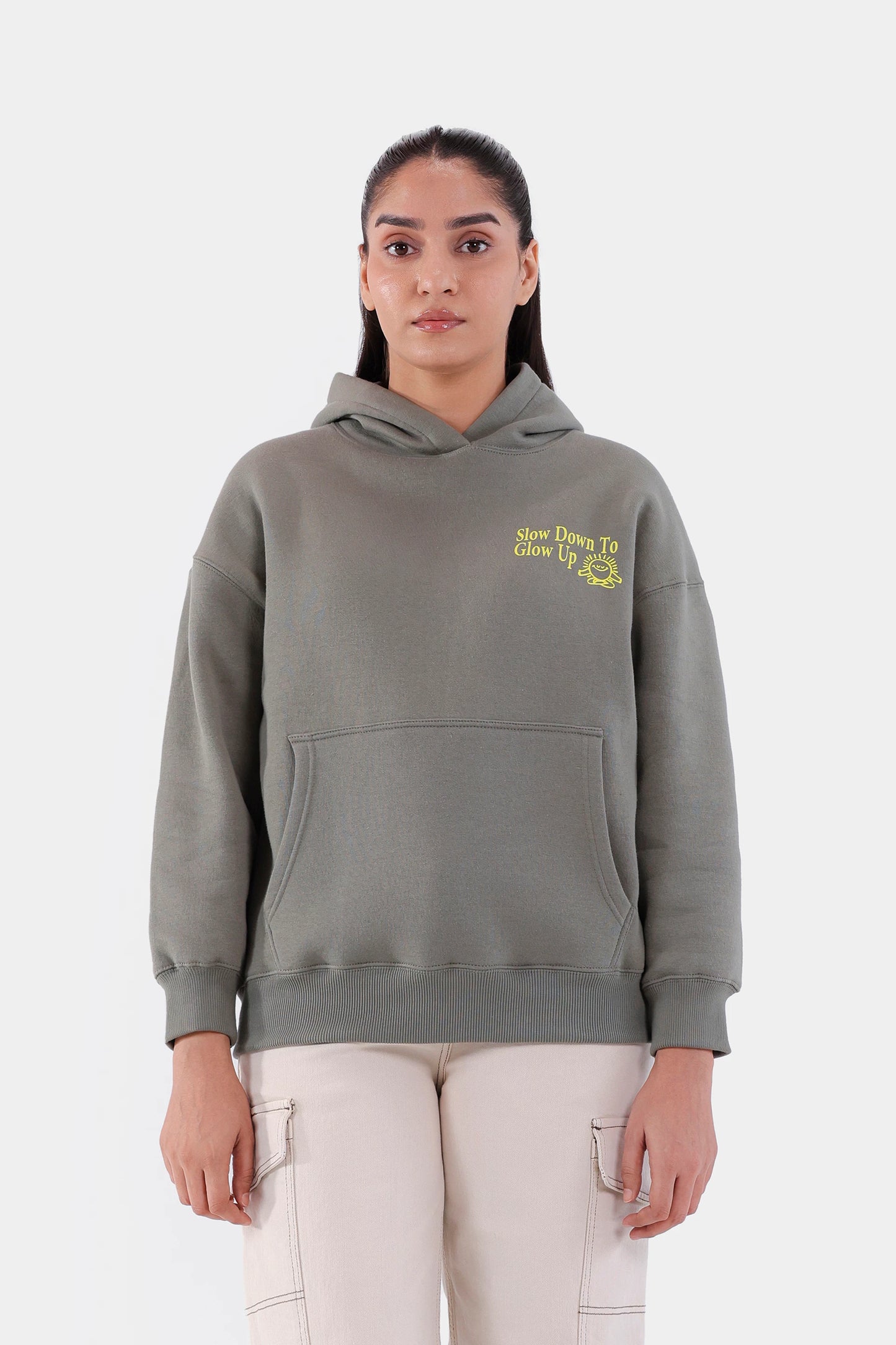 Glow Up Oversized Hoodie - Cougar Clothing