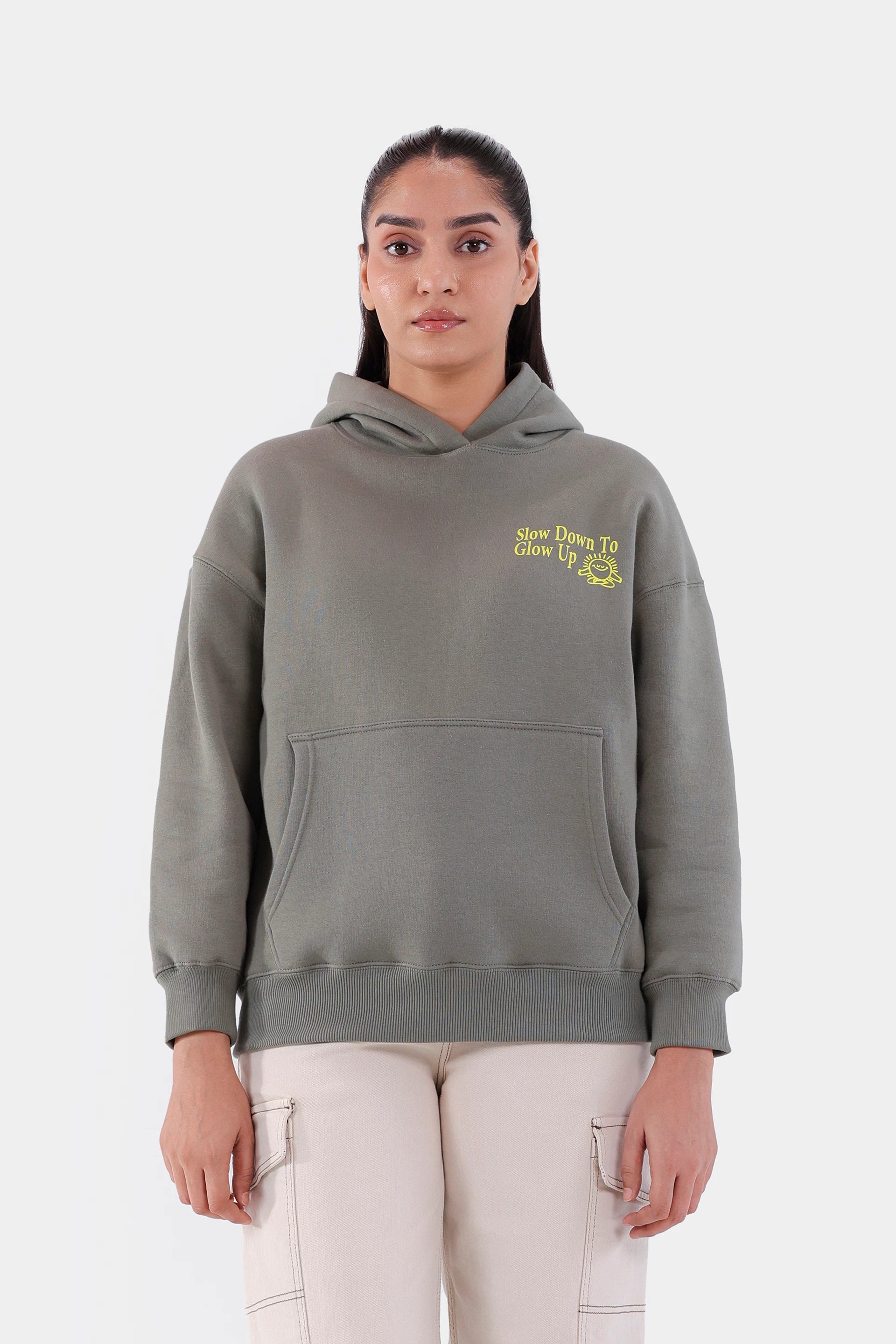 Glow Up Oversized Hoodie - Cougar Clothing