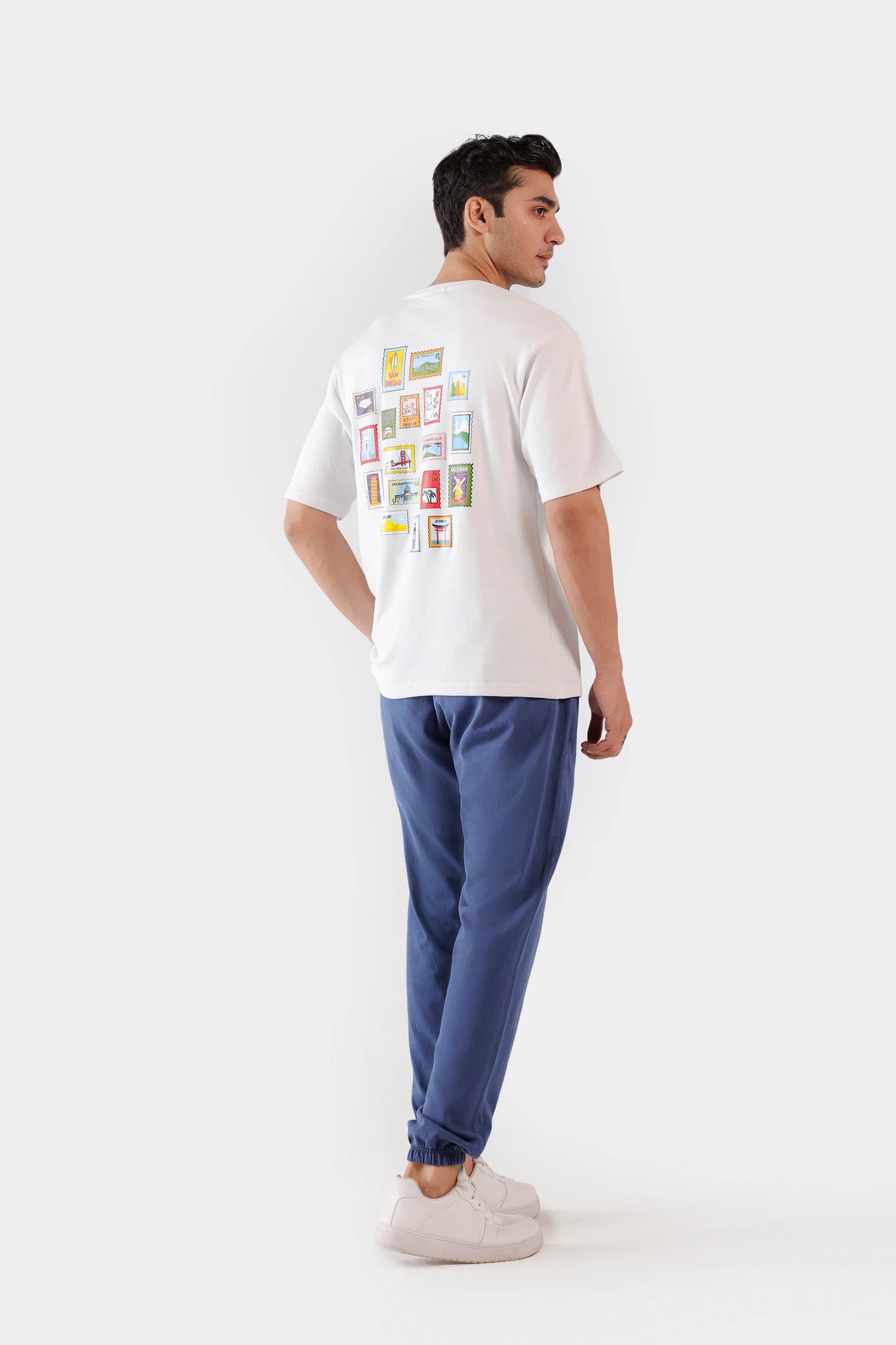 Stamp Story Graphic T-Shirt - Cougar Clothing