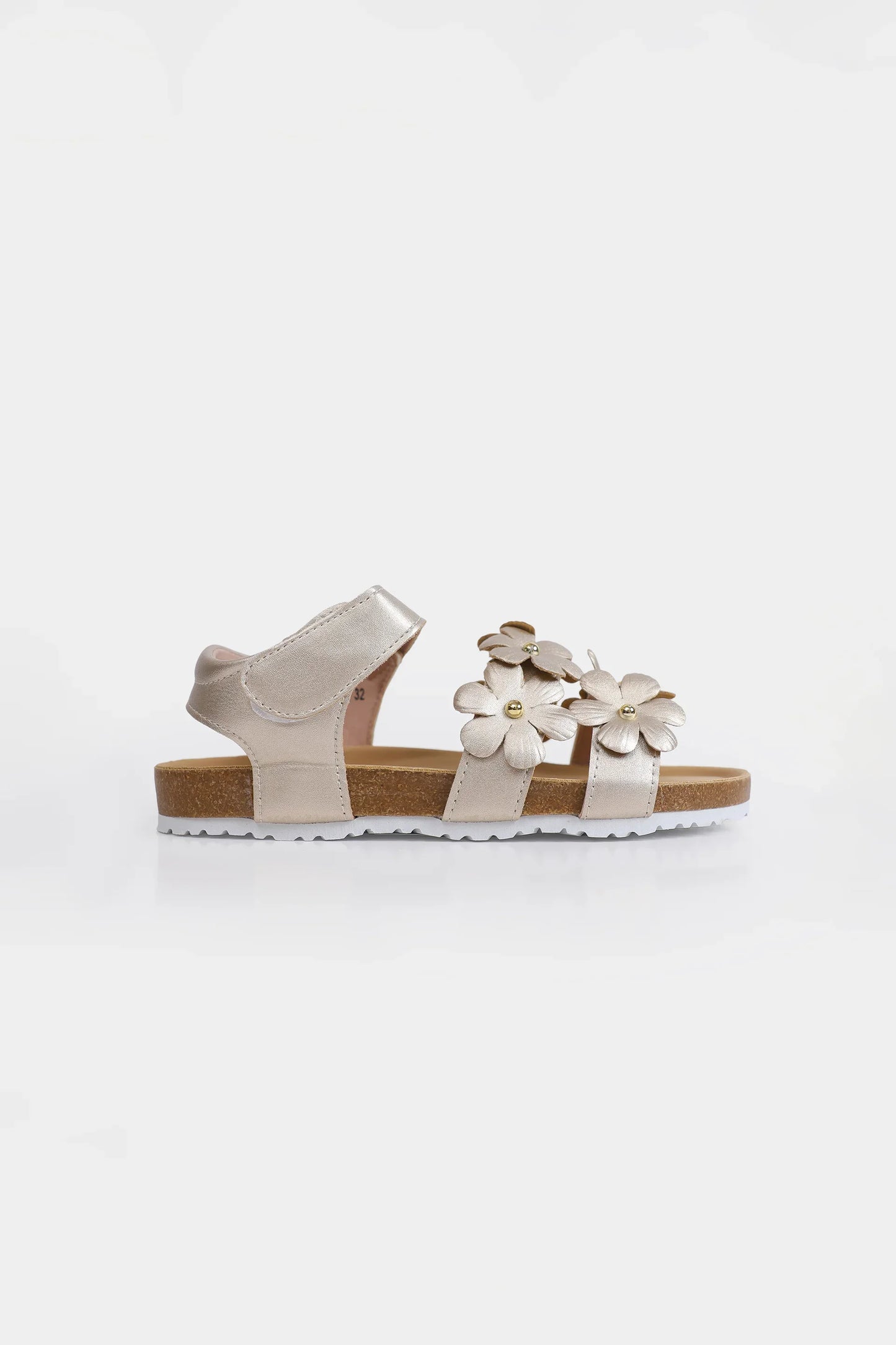 Floral Embellished Sandals - Cougar Clothing