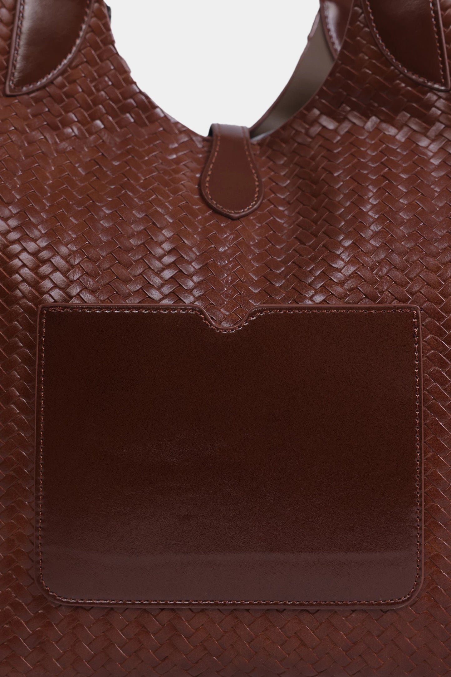 Textured Tote With Drawstring Pouch - Cougar Clothing