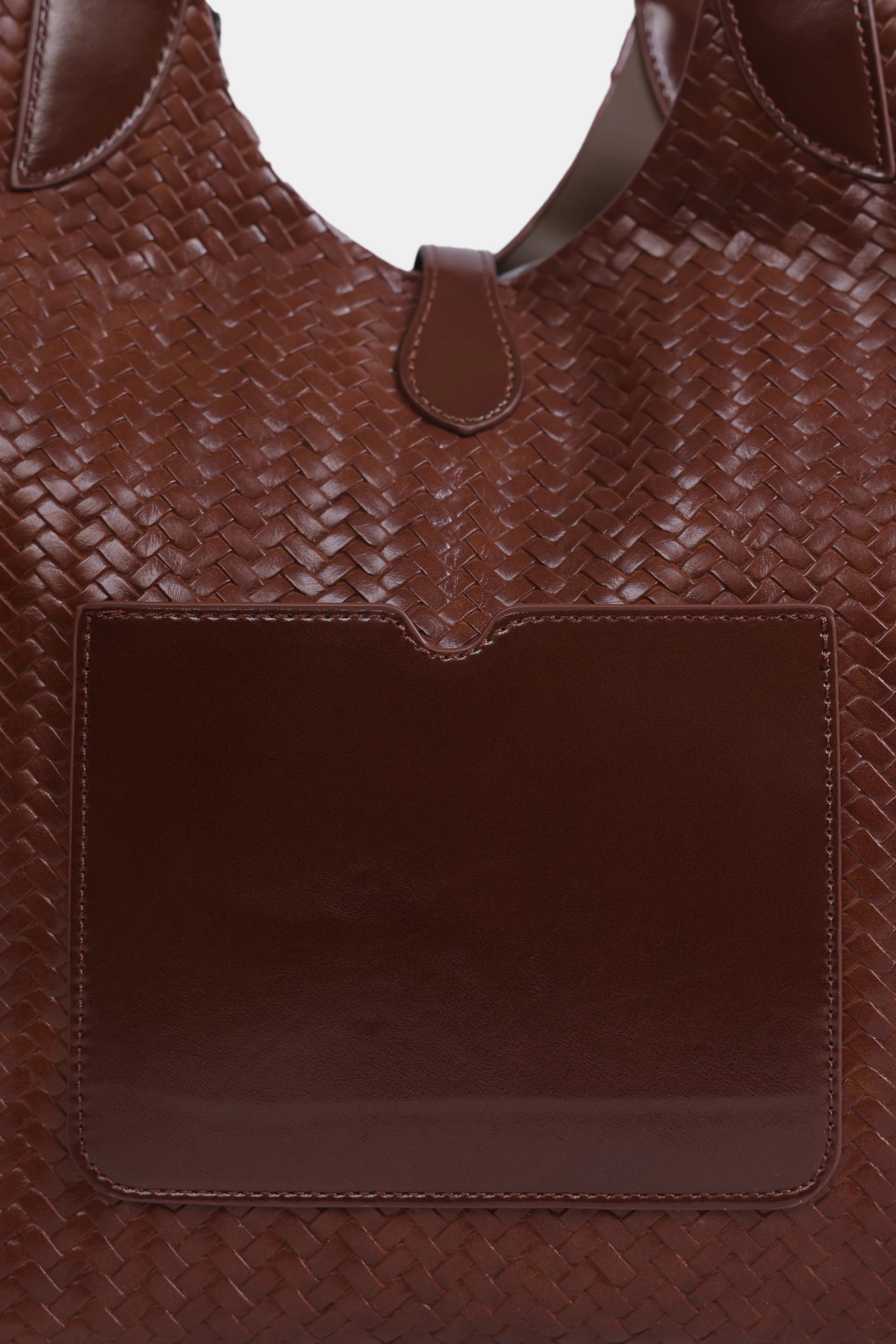 Textured Tote With Drawstring Pouch - Cougar Clothing