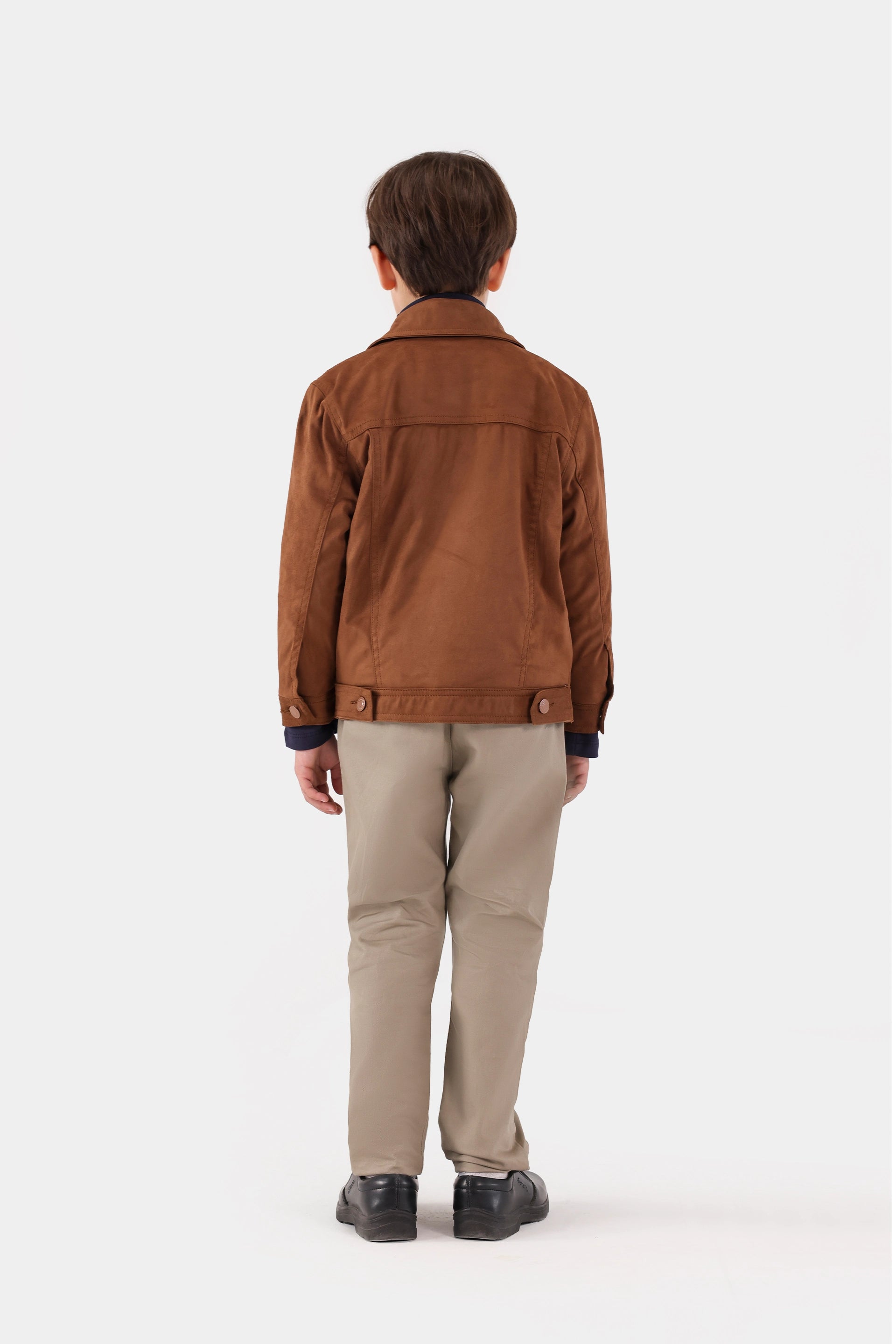 Faux Suede Jacket - Cougar Clothing