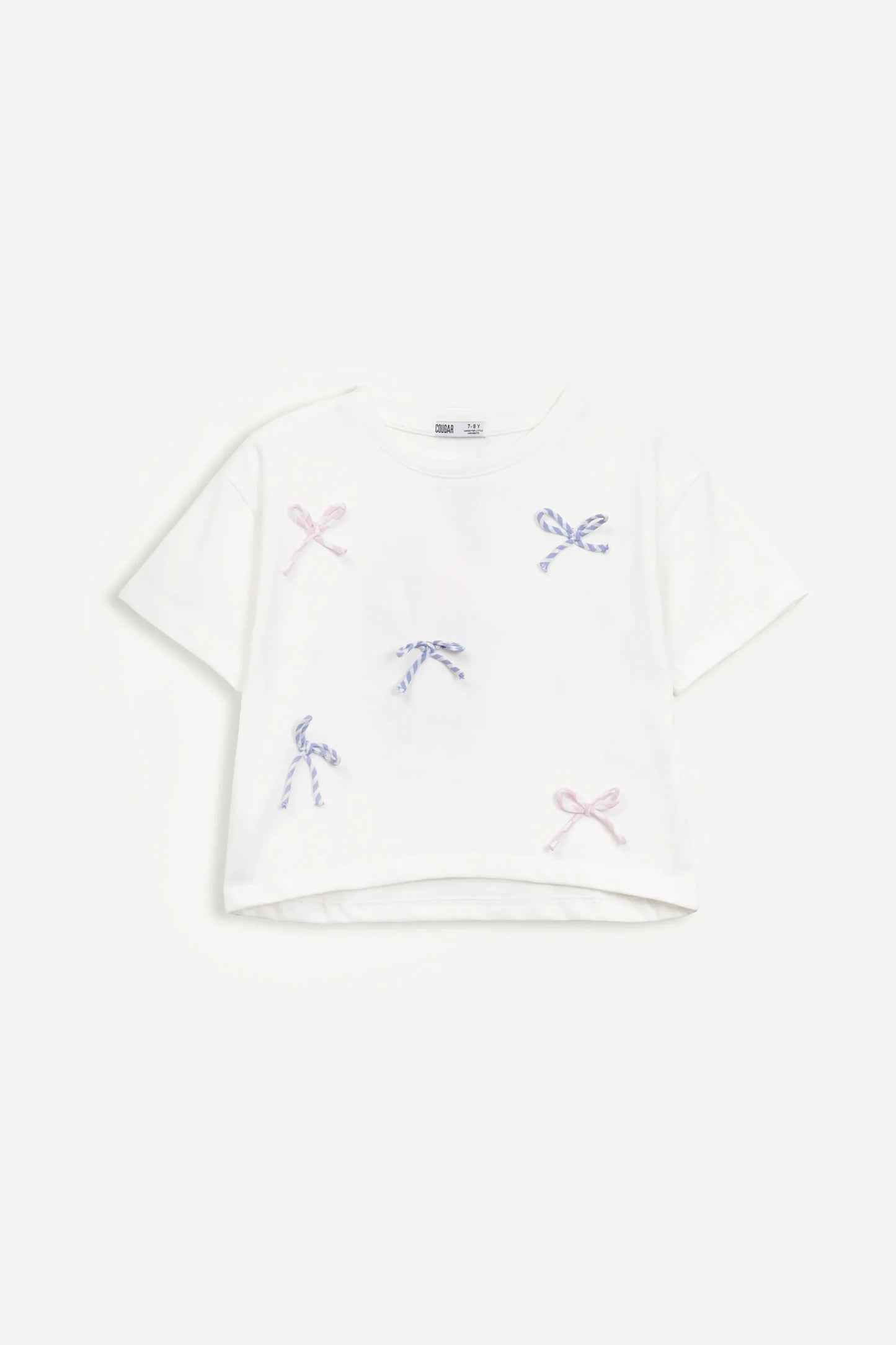 Jersey Tee With Bows - Cougar Clothing