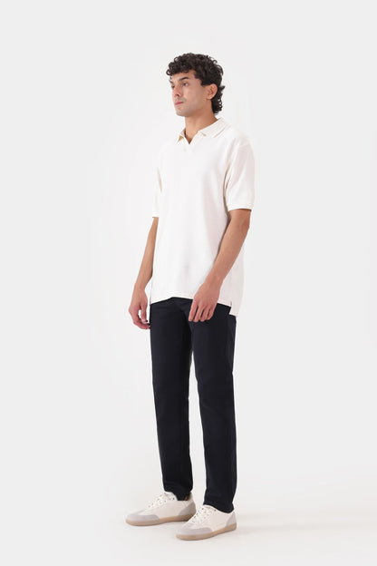 Johnny Collar Mini-Ottoman Knit Polo - Cougar Clothing