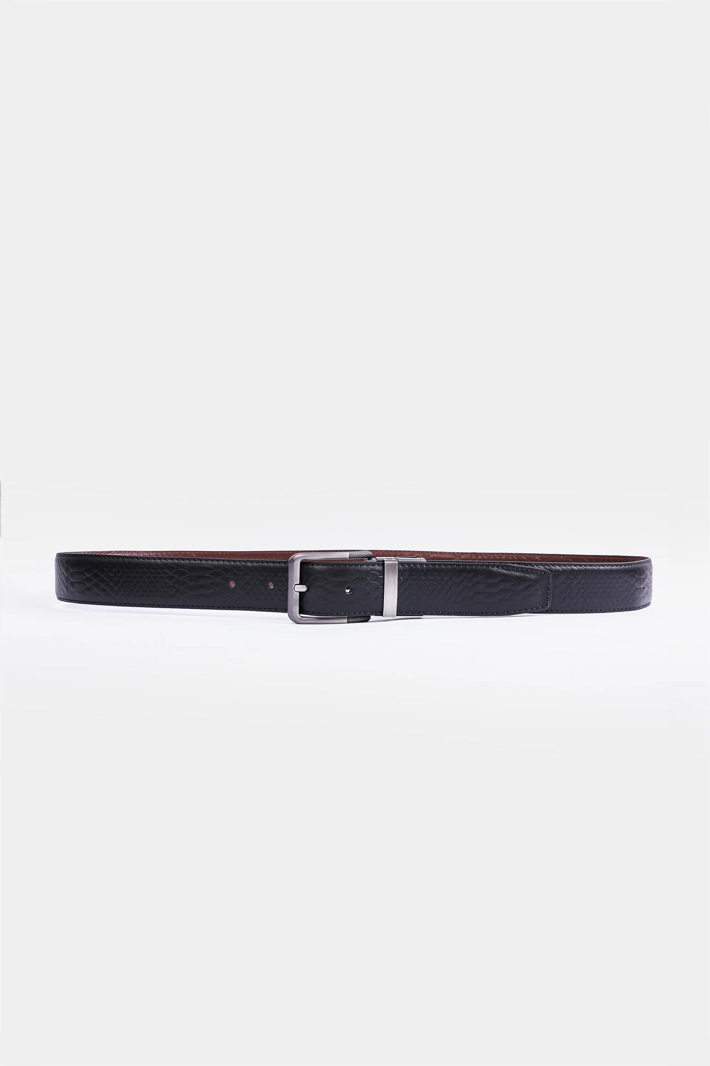 Textured Reversible Belt - Cougar Clothing