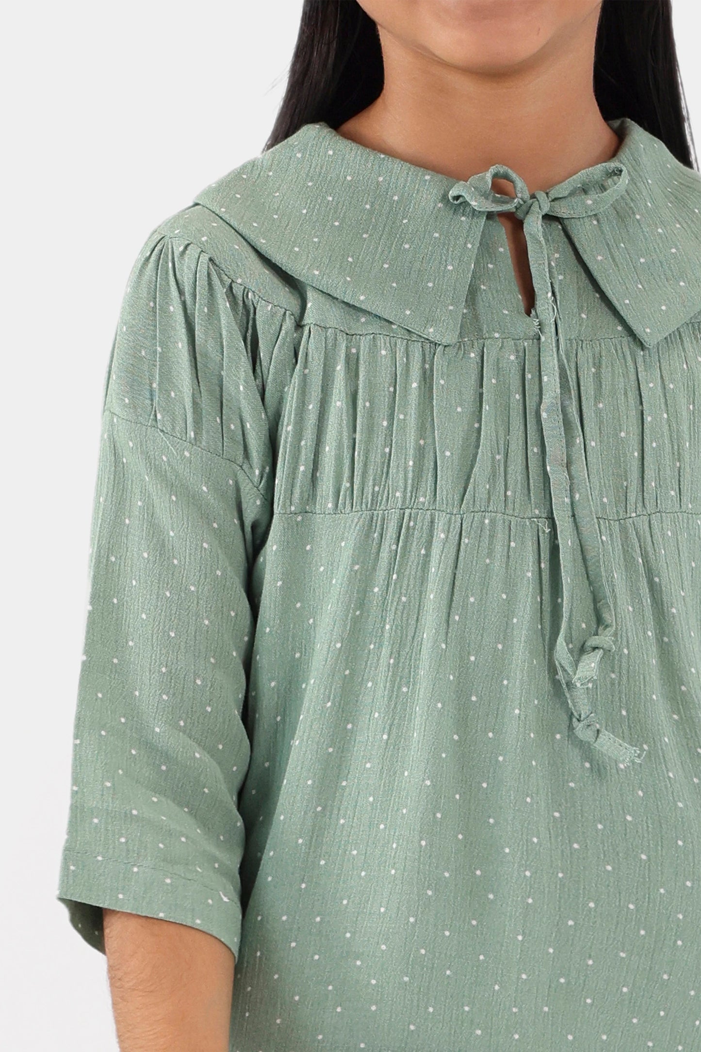 Polka Dot Top - Cougar Clothing