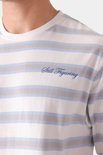Focus & Chaos Striped Tee - Cougar Clothing