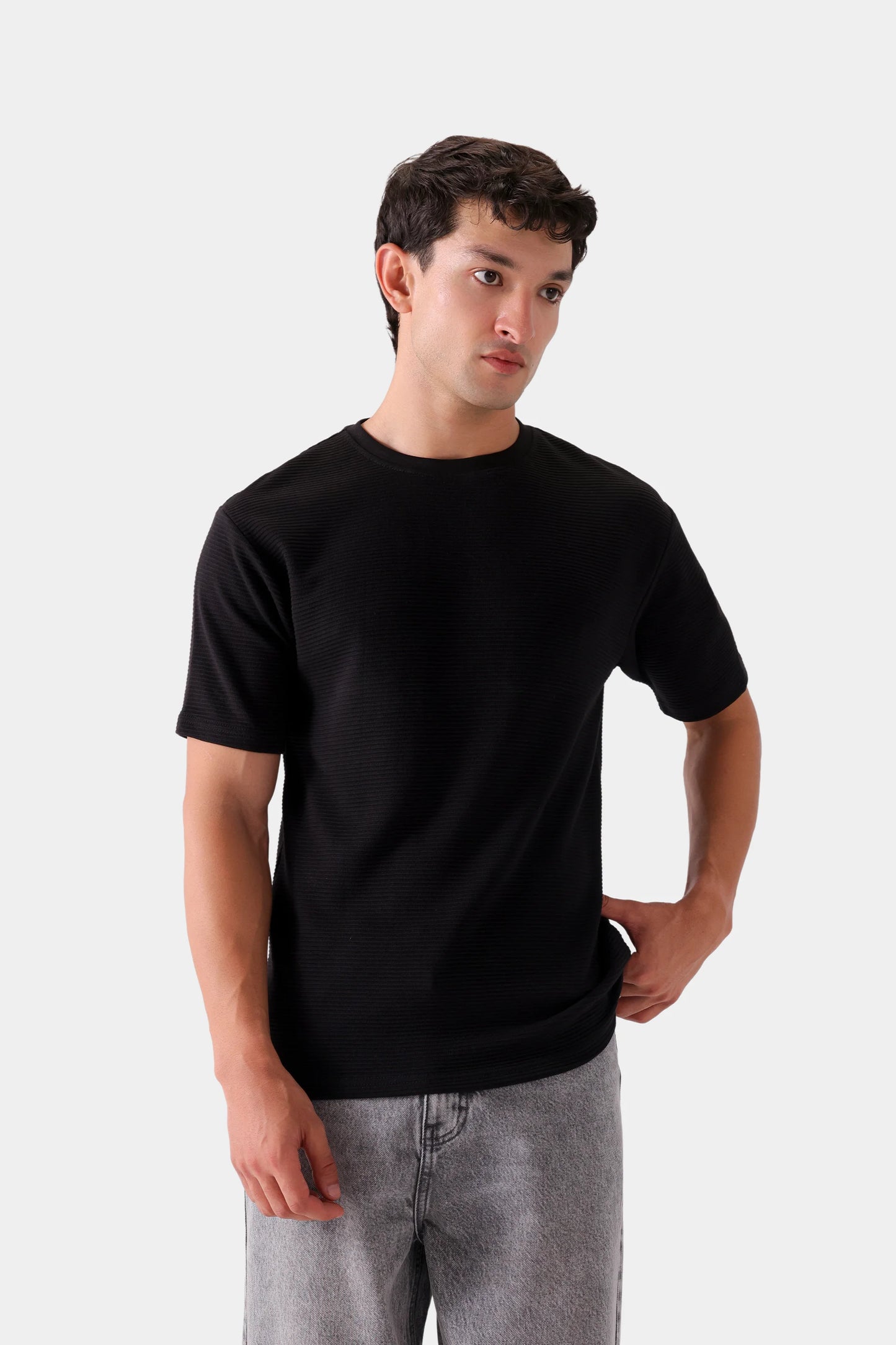 Pleated Jersey T-Shirt - Cougar Clothing