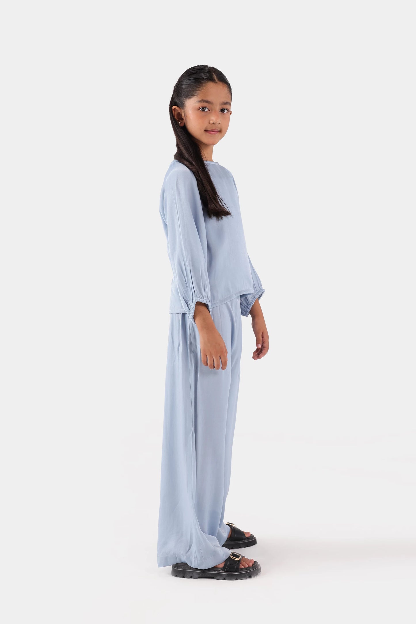 Cotton Satin Trousers - Cougar Clothing