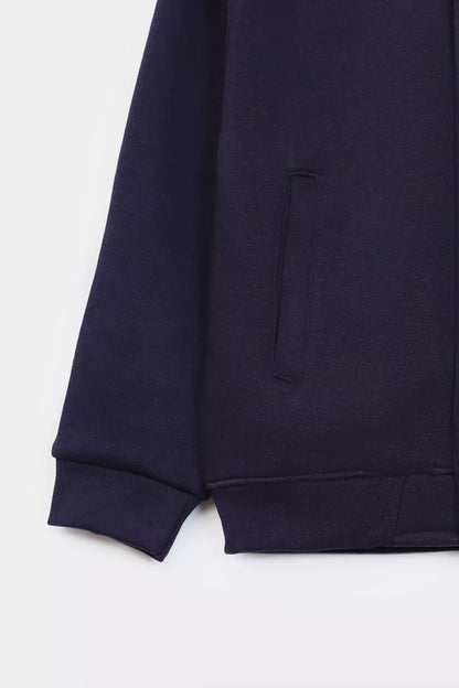 Button-Front Fleece Jacket - Cougar Clothing