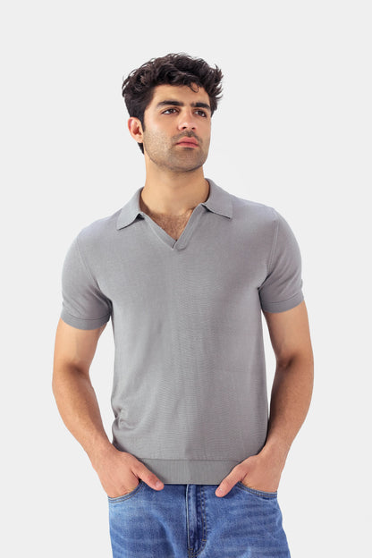 Fine Knit Lyocell Polo - Cougar Clothing