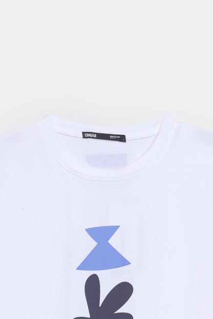 Boxy Graphic T-Shirt - Cougar Clothing