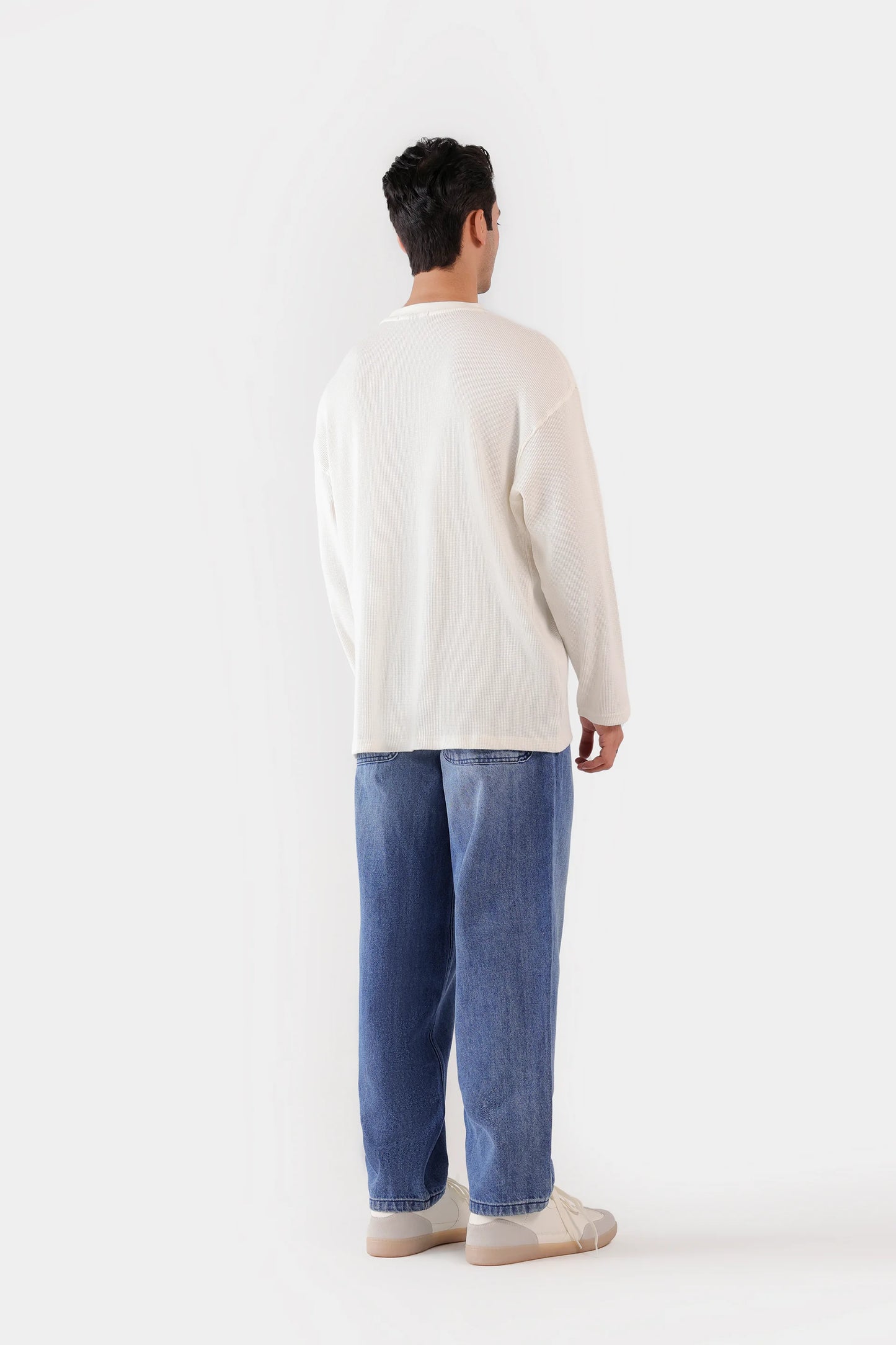 Waffle Knit T-Shirt - Cougar Clothing