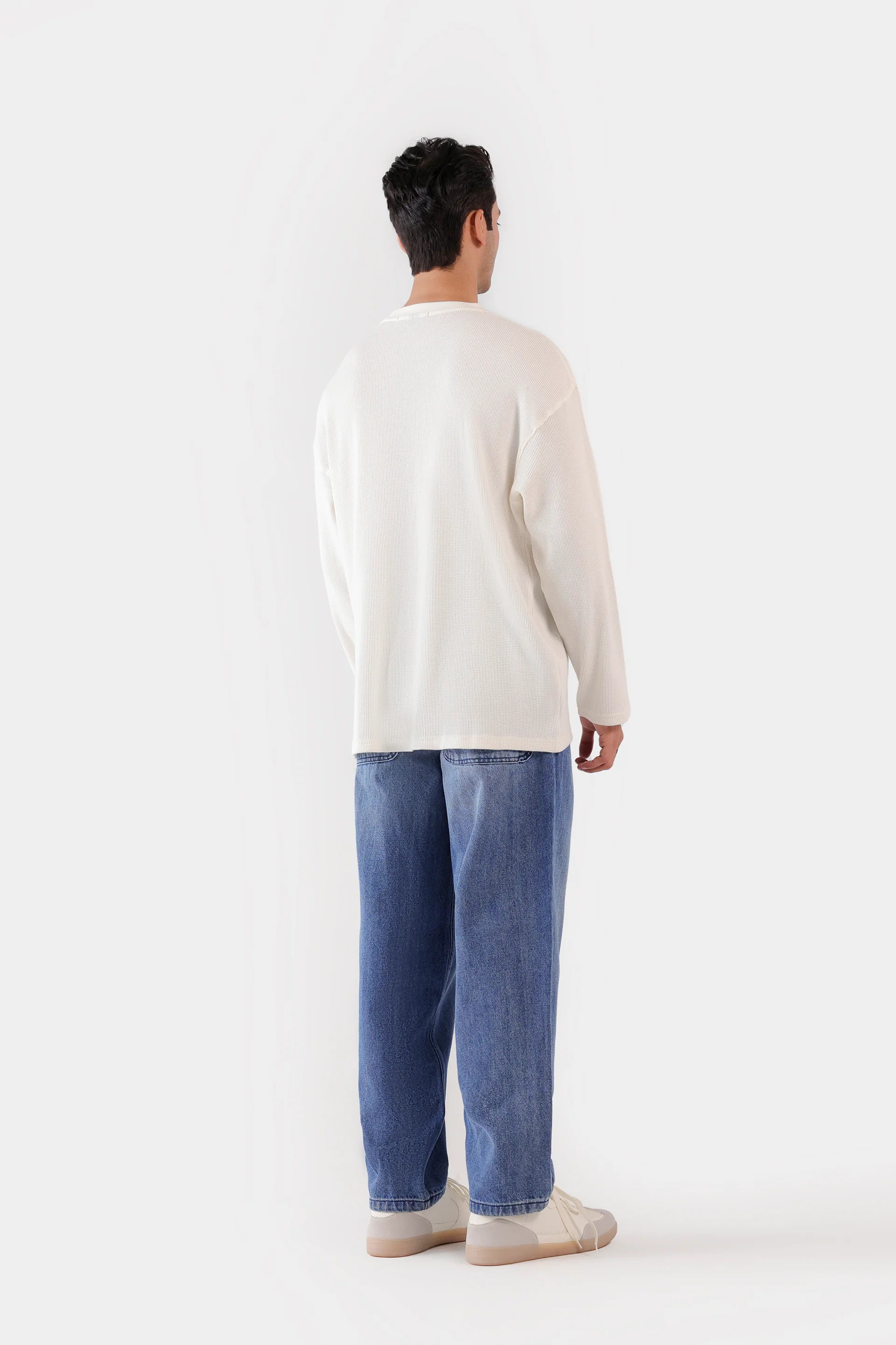 Waffle Knit T-Shirt - Cougar Clothing