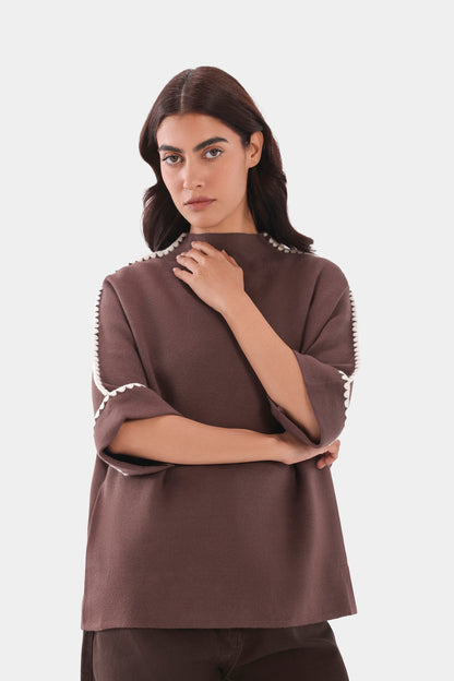 Batwing Sleeved Sweater - Cougar Clothing