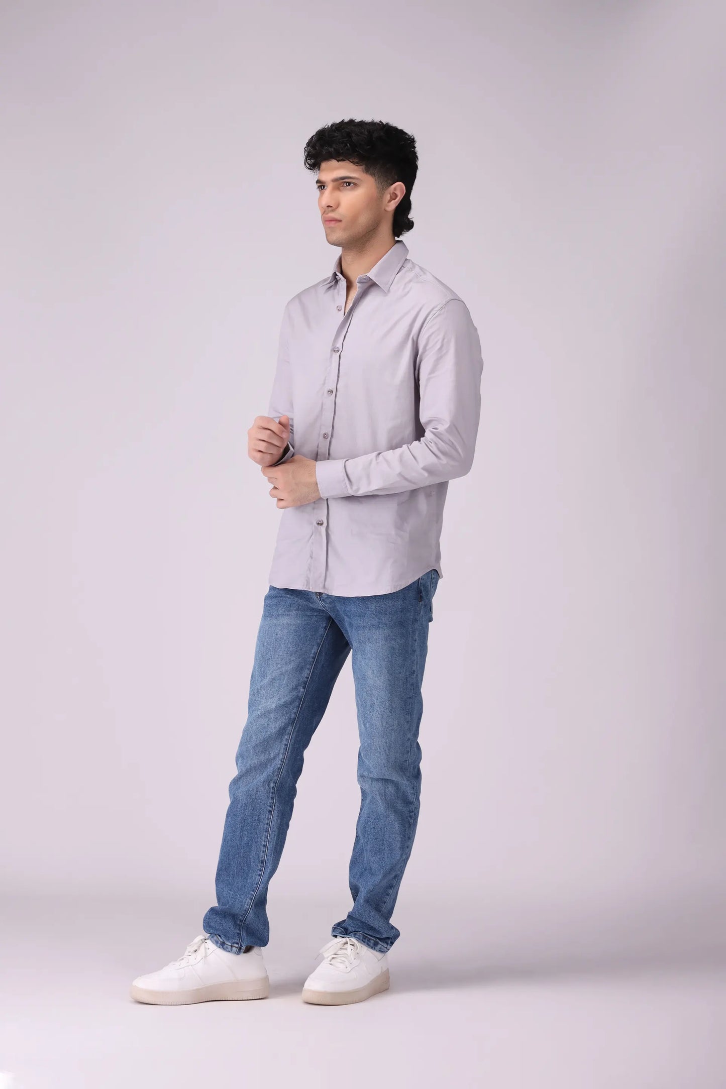 Regular Fit Textured Shirt - Cougar Clothing