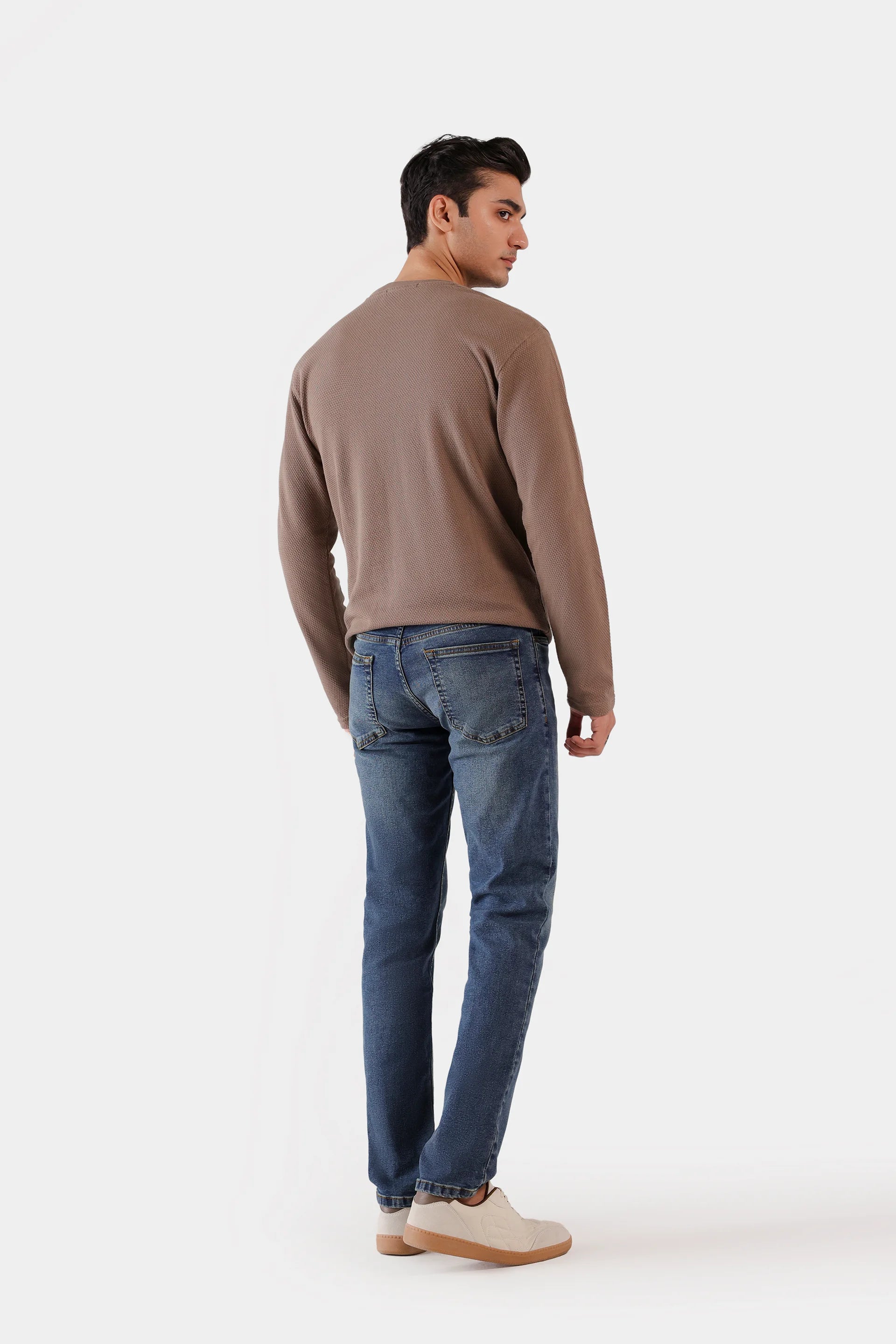 Popcorn Knit T-Shirt - Cougar Clothing