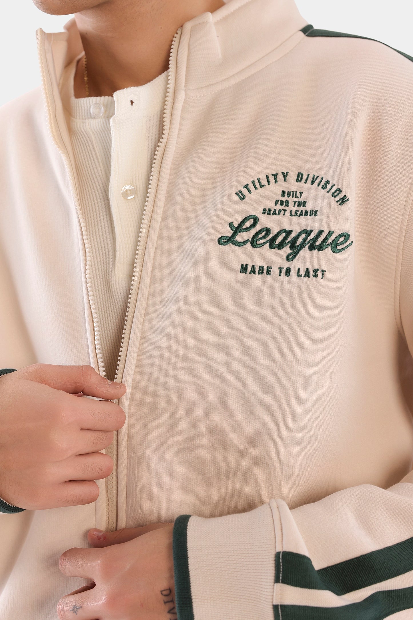 Embroidered Fleece Jacket - Cougar Clothing