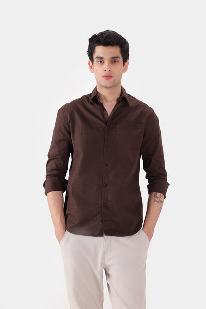 Cotton Dobby Shirt - Cougar Clothing