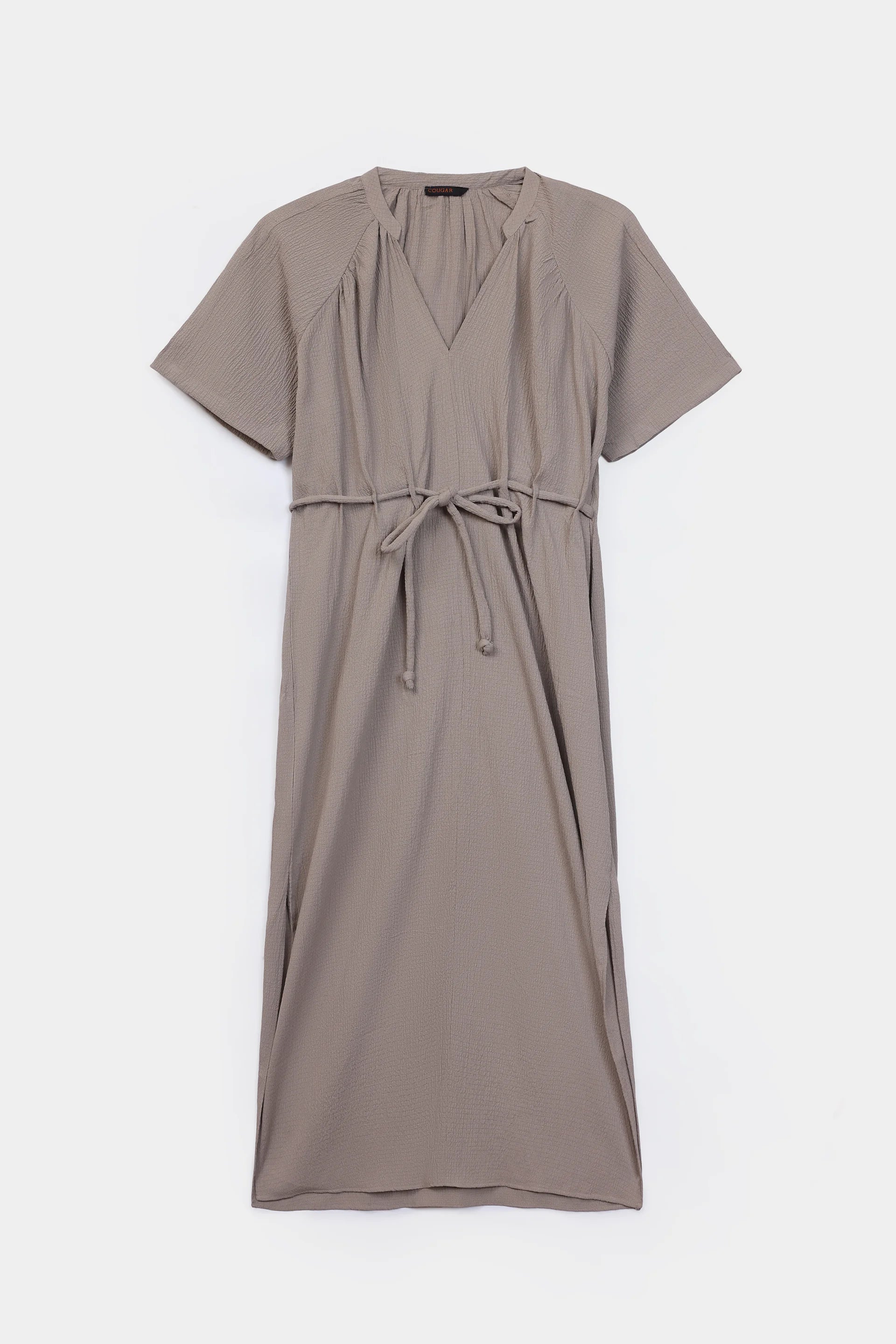 Crushed Midi Dress - Cougar Clothing