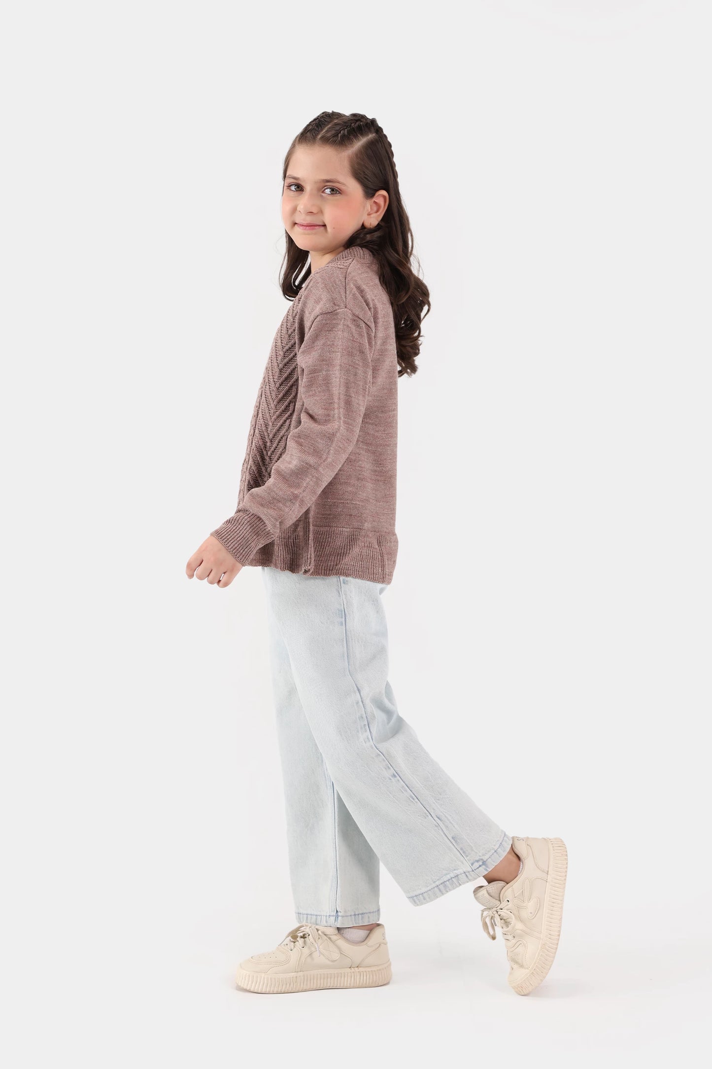 Textured Knit Sweater - Cougar Clothing