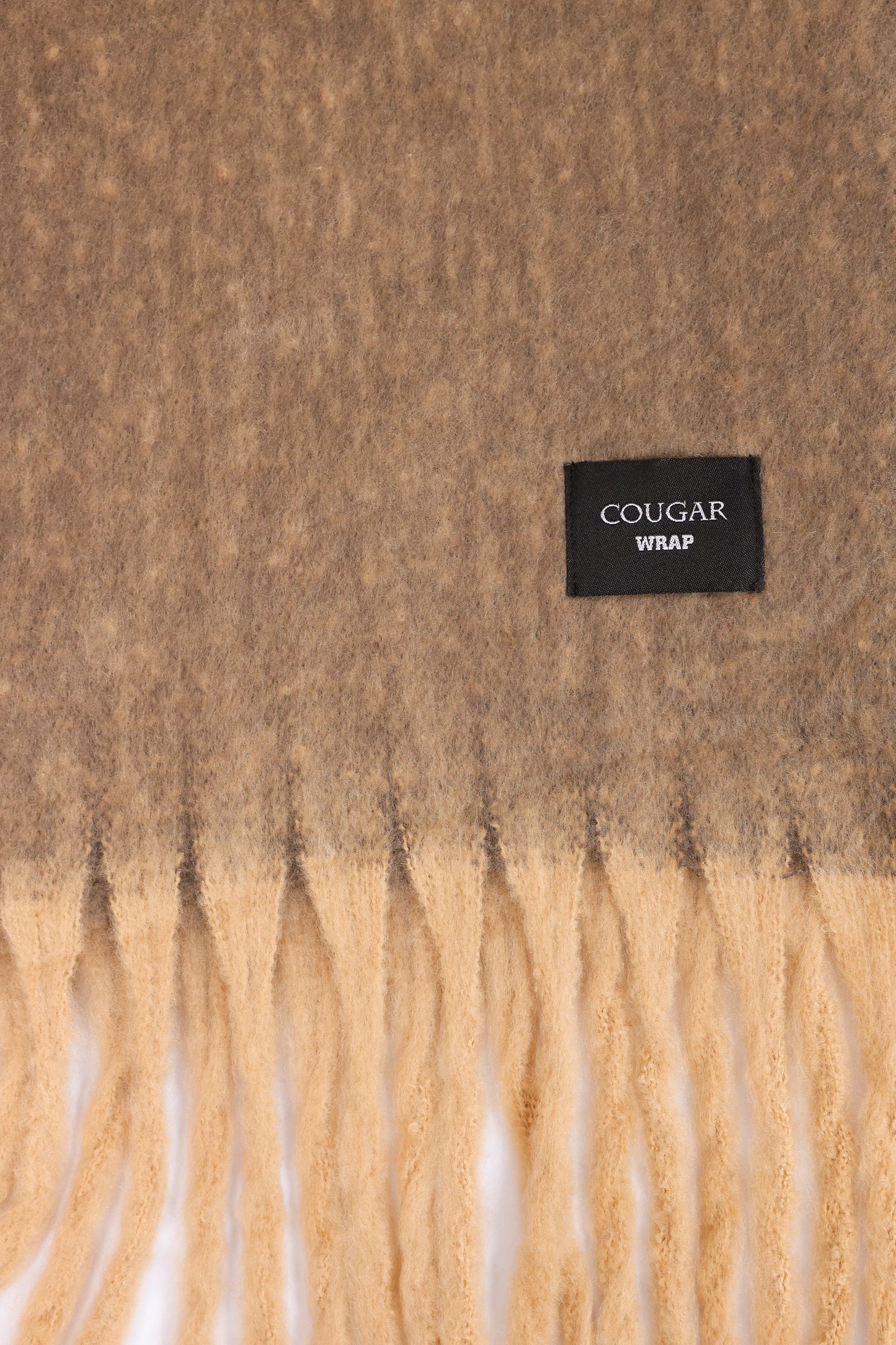 Plush Knitted Shawl - Cougar Clothing