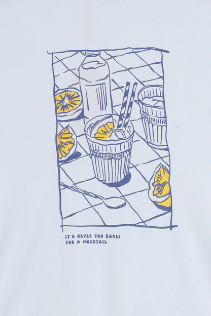 Mocktail Back Printed T-Shirt - Cougar Clothing