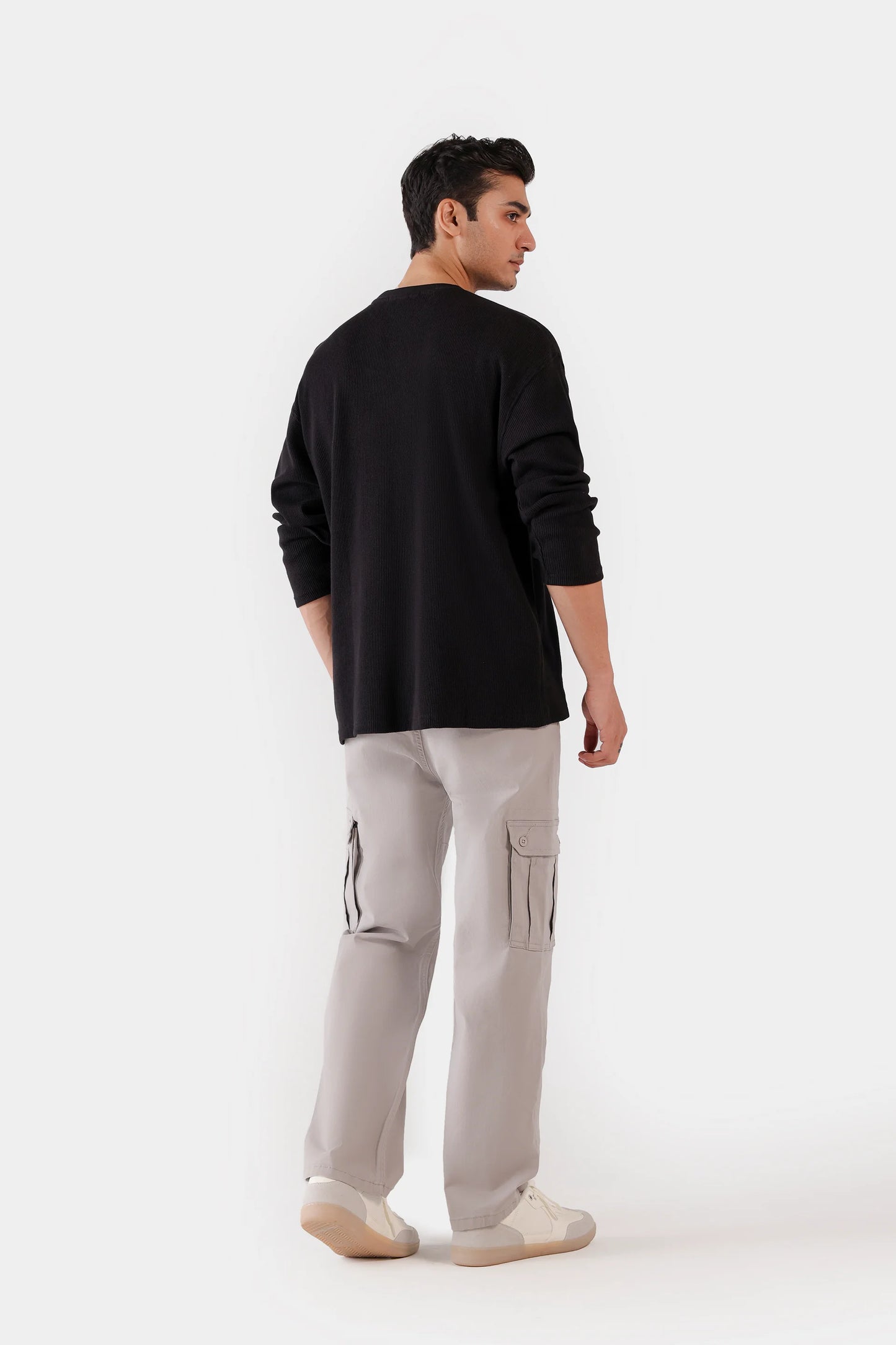 Waffle Knit T-Shirt - Cougar Clothing