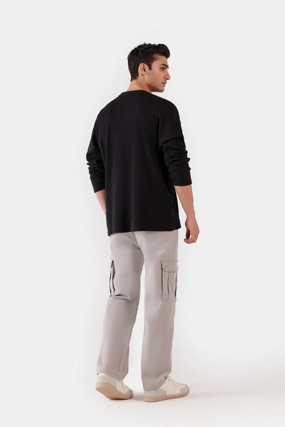 Waffle Knit T-Shirt - Cougar Clothing