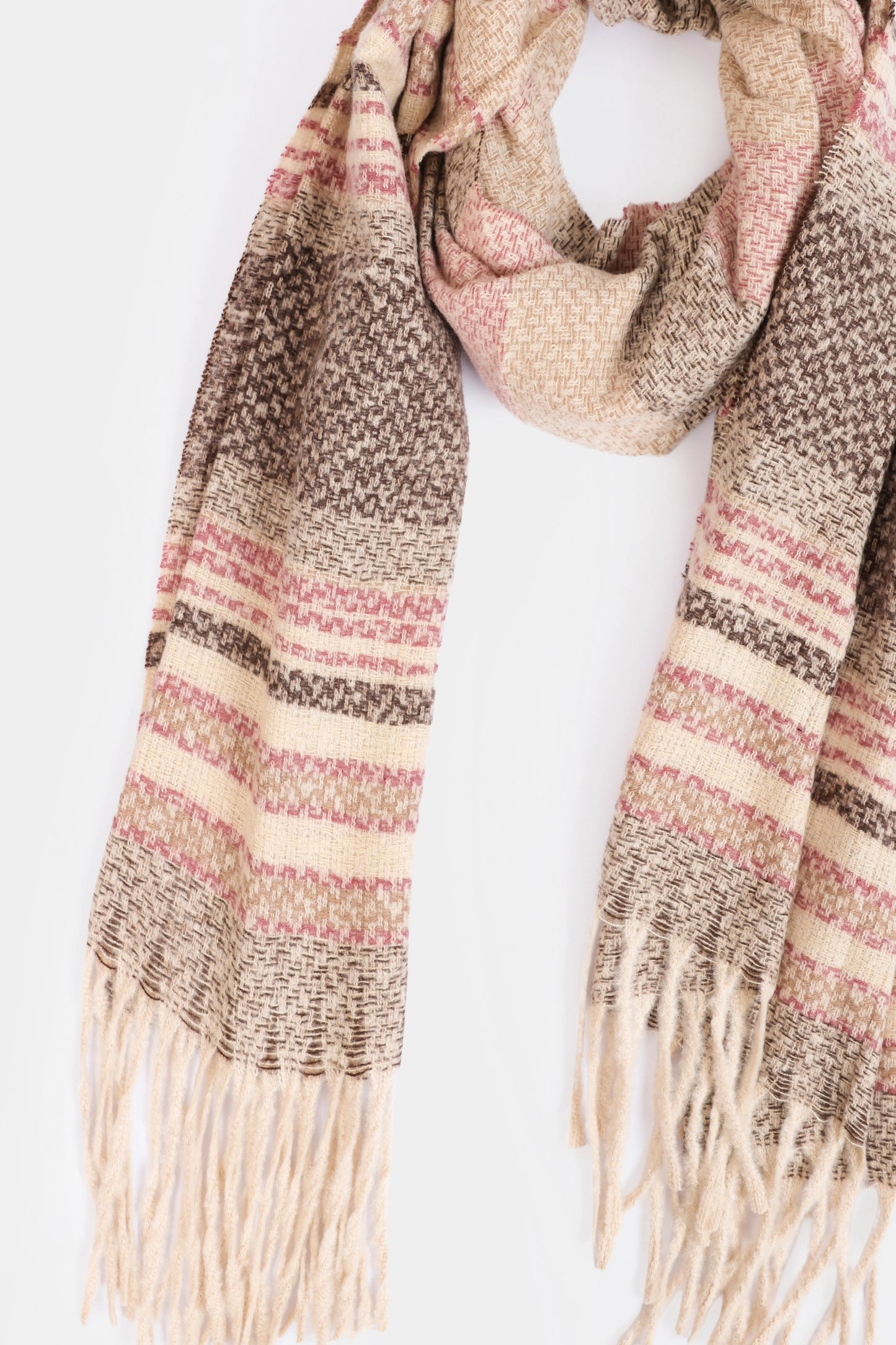 Patterned Knitted Shawl - Cougar Clothing