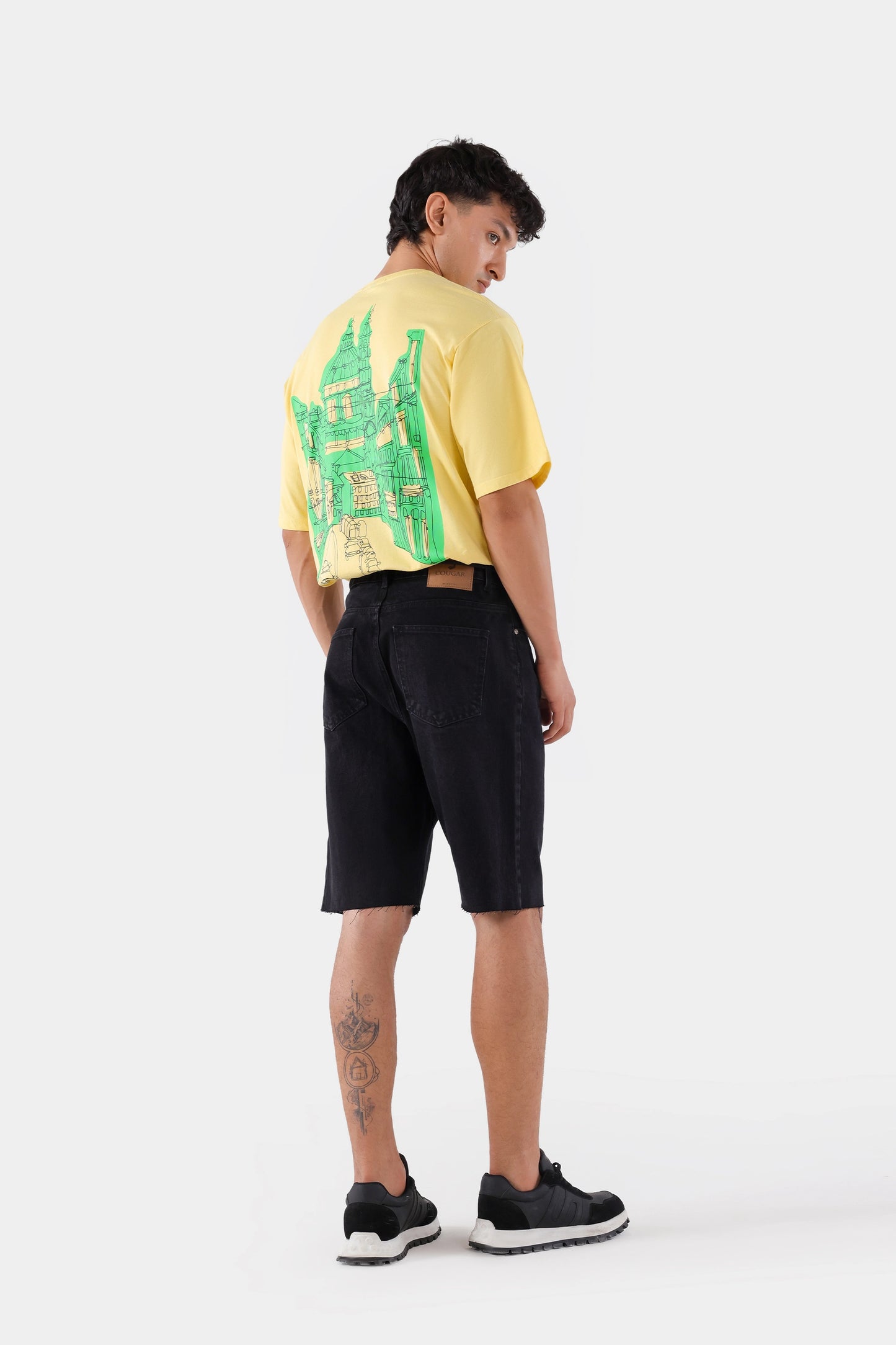 Relaxed Fit Denim Shorts - Cougar Clothing