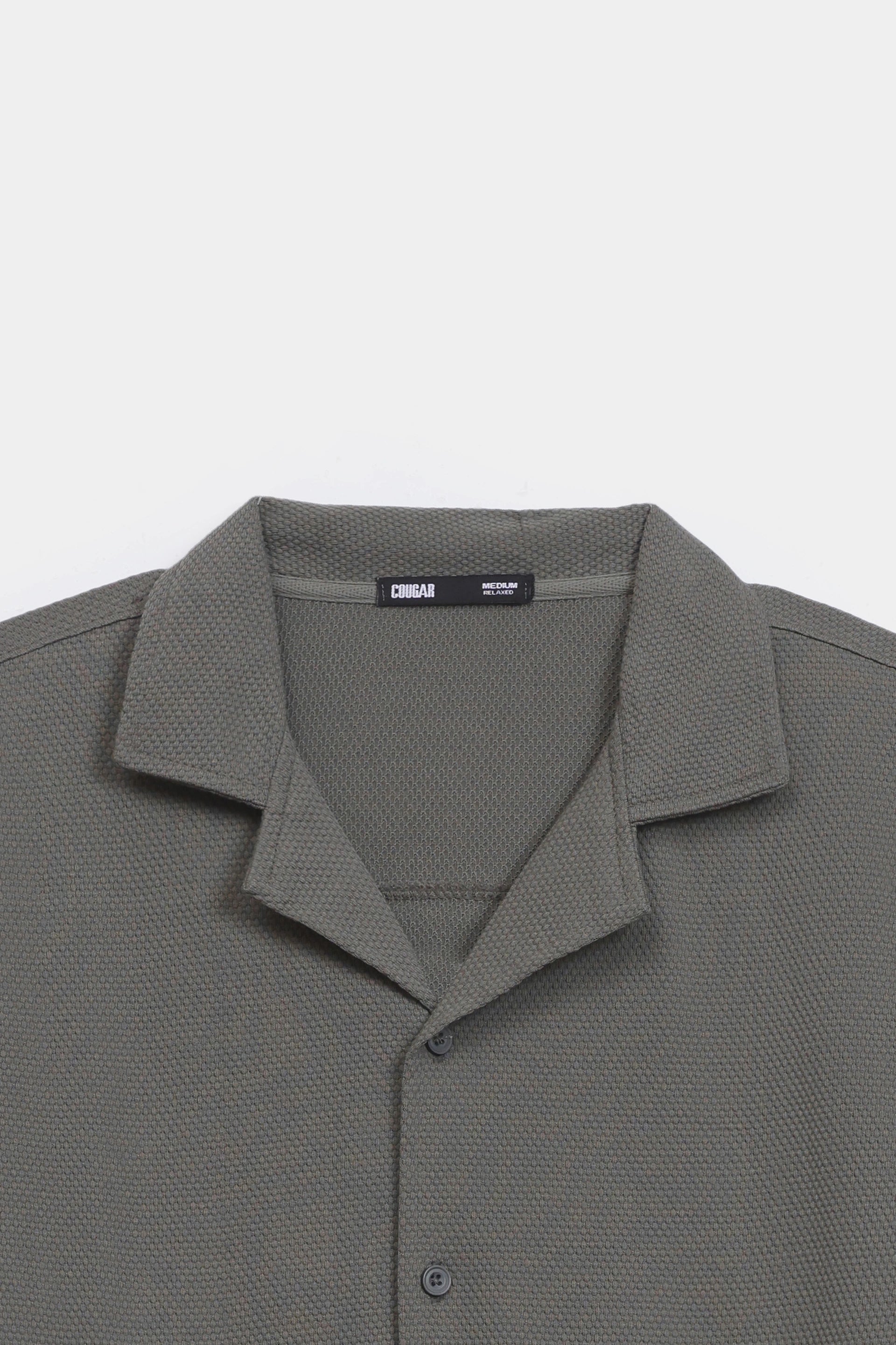 Relaxed Textured Shirt - Cougar Clothing