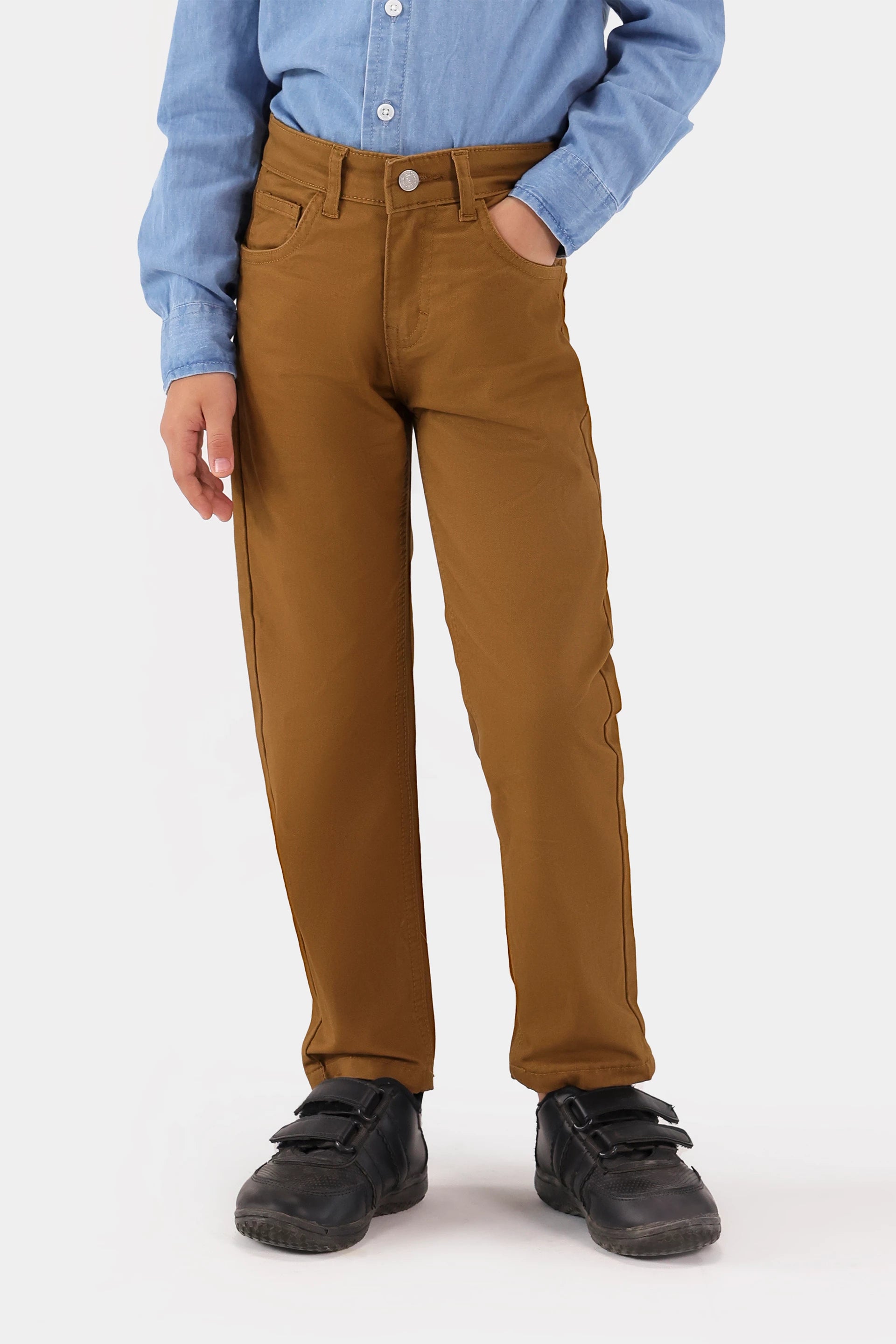 Slim Fit 5 Pocket Pants - Cougar Clothing