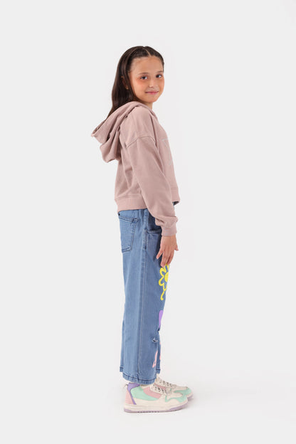 Rhinestone Star Hoodie - Cougar Clothing