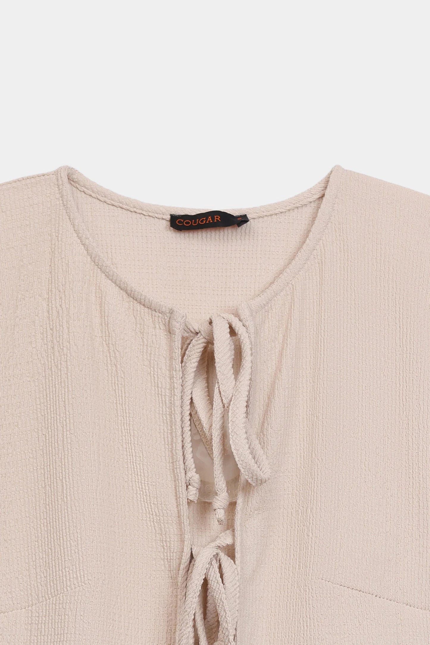 Tie-Front Top - Cougar Clothing