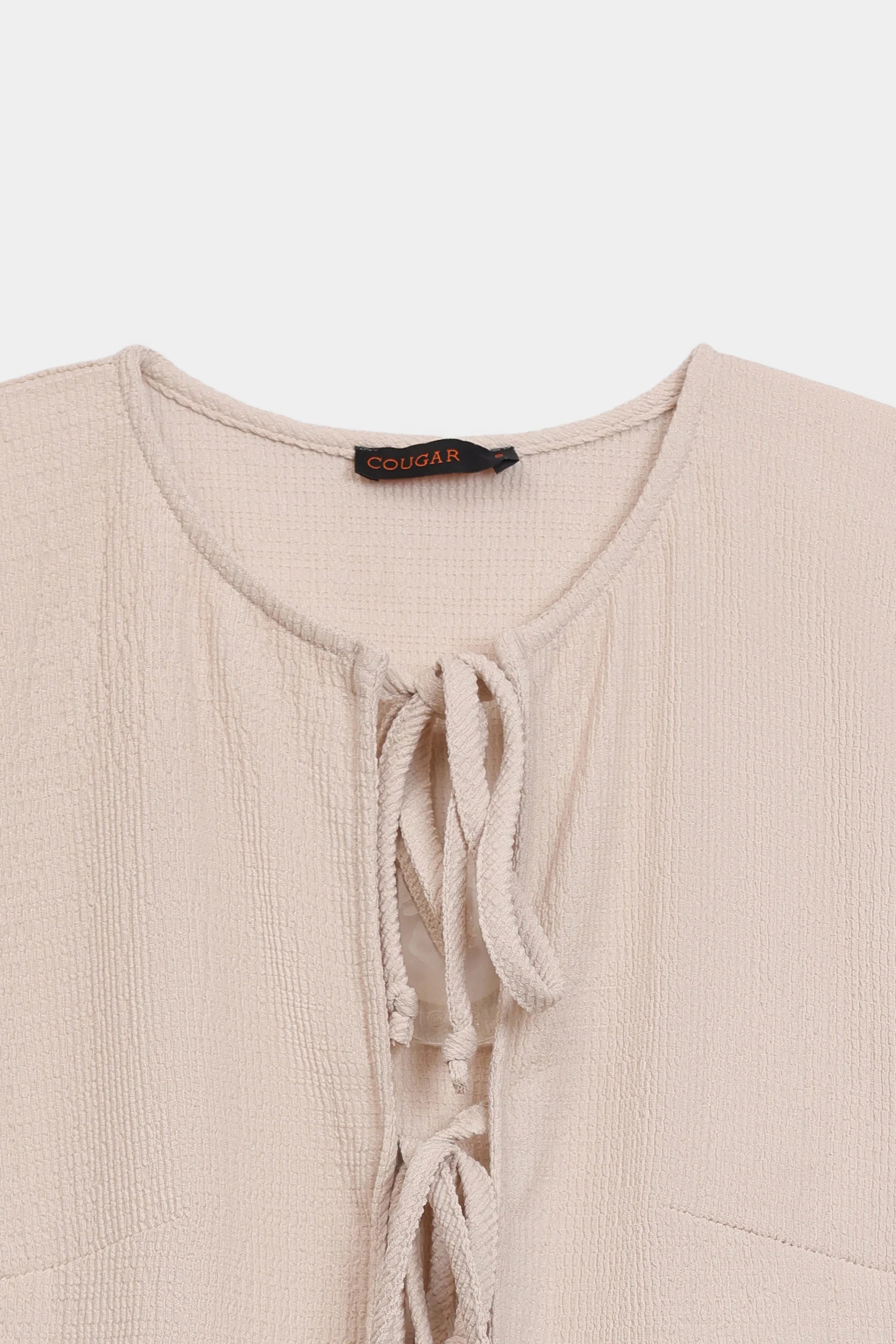 Tie-Front Top - Cougar Clothing