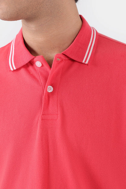 Accent Collar Polo - Cougar Clothing