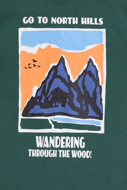 Back Printed T-Shirt - Cougar Clothing