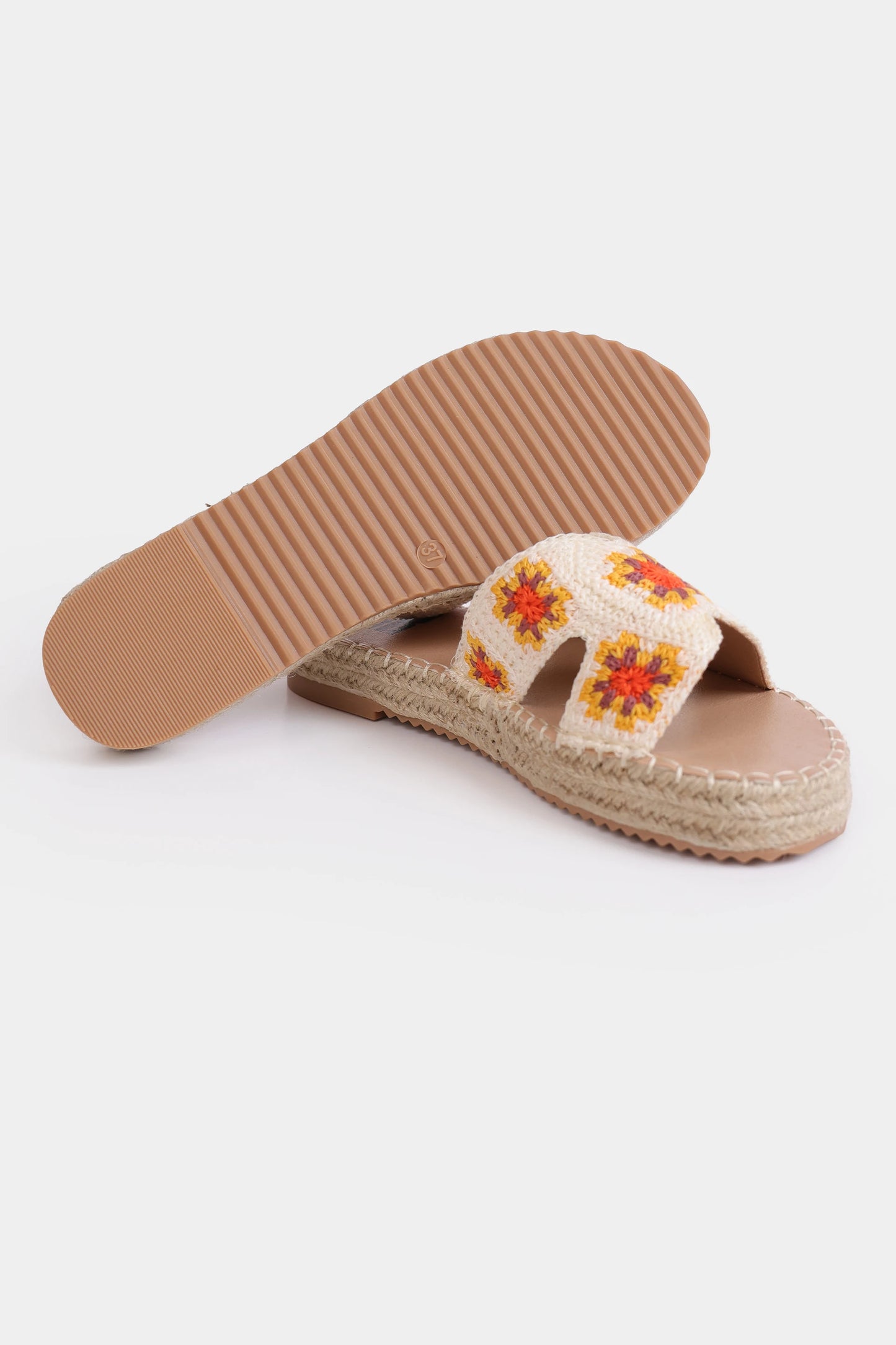 Espadrille Slides - Cougar Clothing